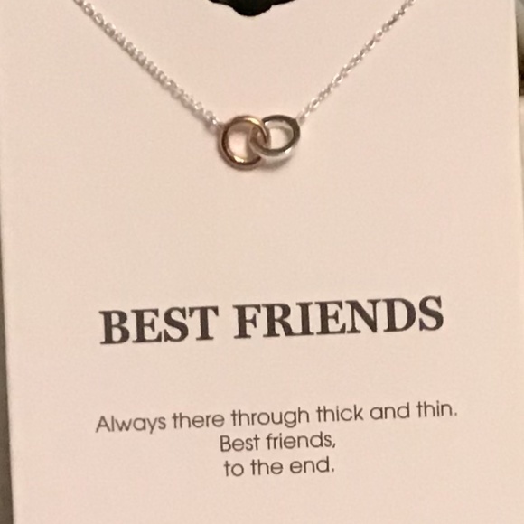 Unwritten Interlocked Circle Best Friends necklace - Picture 3 of 4